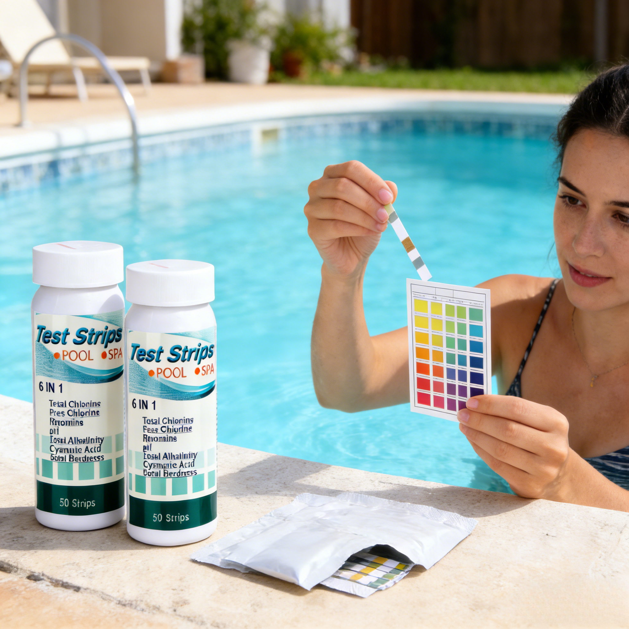 6 in 1 Pool Water Test Strips, - Marine Aquarium Water Testing review and price