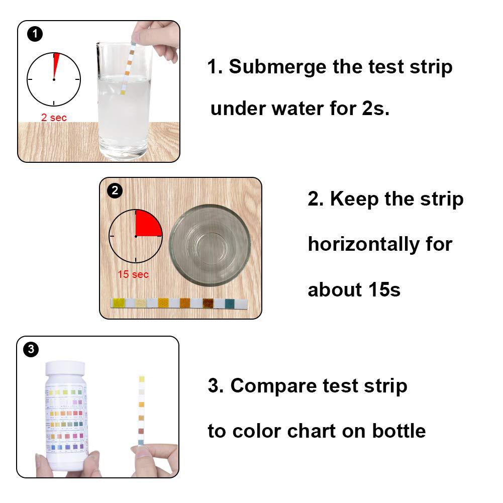 6 in 1 Pool Water Test Strips, - Marine Aquarium Water Testing review and price