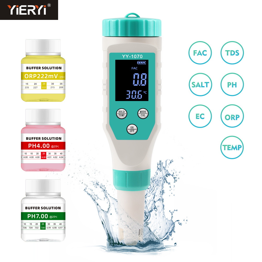 Digital PH/Chlorine/ORP/EC/TDS - Marine Aquarium Water Testing review and price