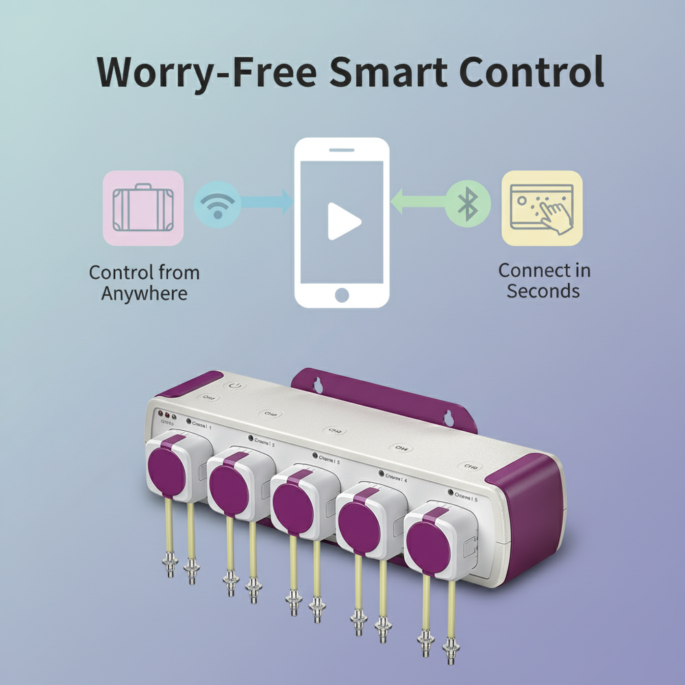 Smart Dosing Pump WiFi Bluetoo - Marine Aquarium Reef review and price