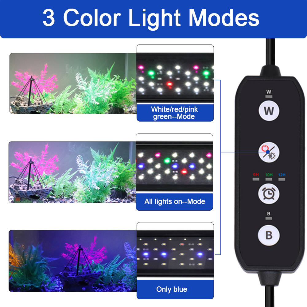 12-30 inch fish tank full spec - Marine Aquarium Led Lights review and price