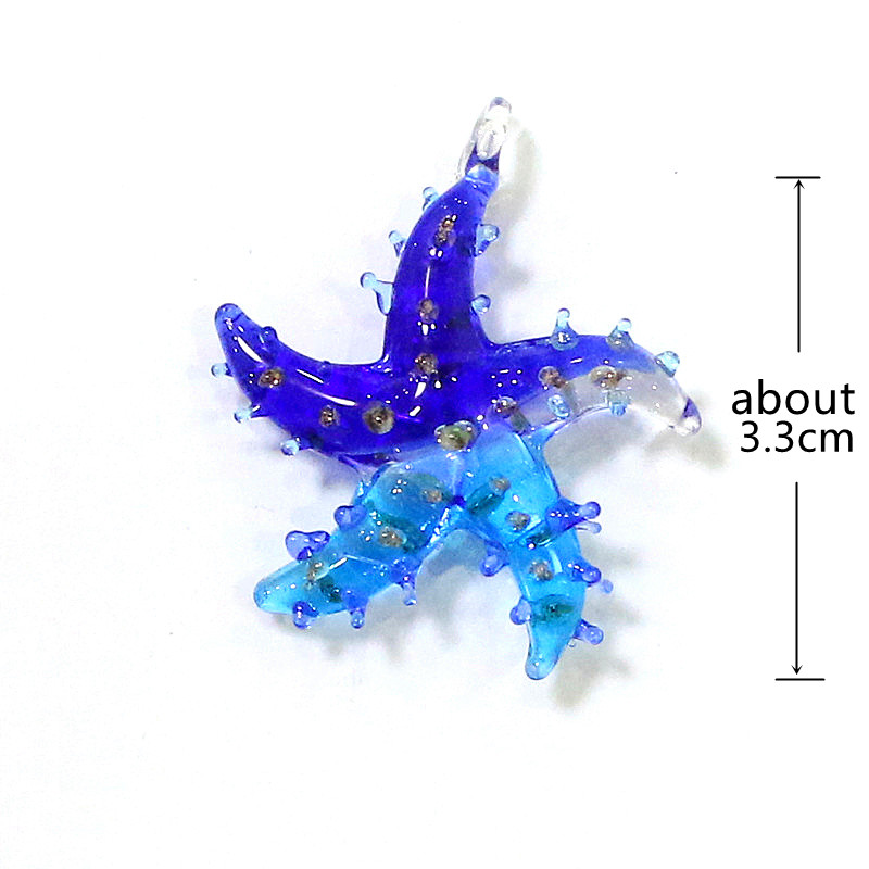 Mini Glass Starfish Pendant Co - Marine Life Aquariums review and price