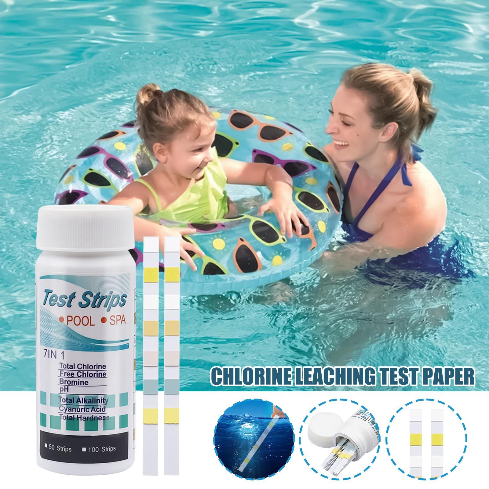 100pcs 7 in 1 Chlorine/PH/Alka - Marine Aquarium Water Testing review and price