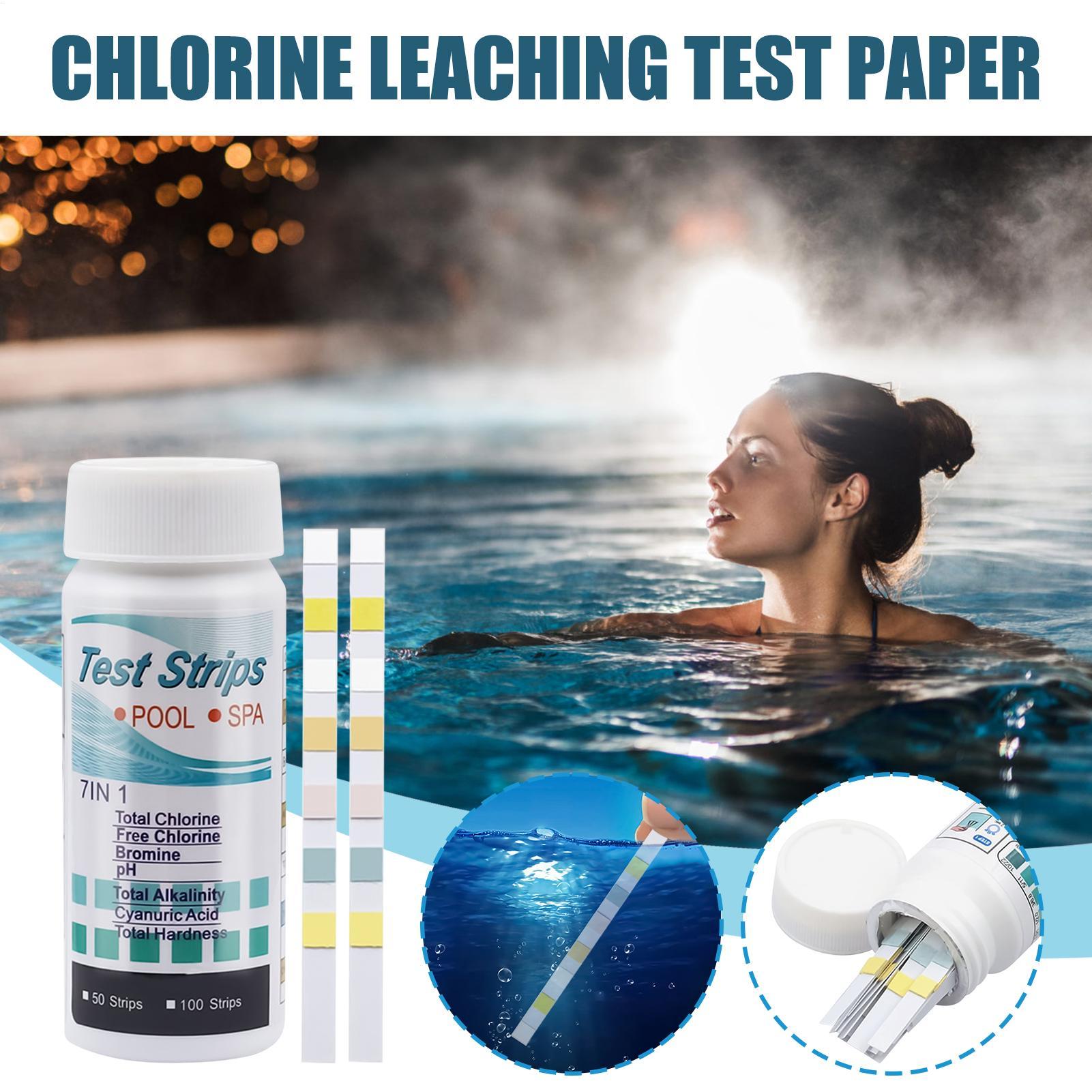100pcs 7 in 1 Chlorine/PH/Alka - Marine Aquarium Water Testing review and price