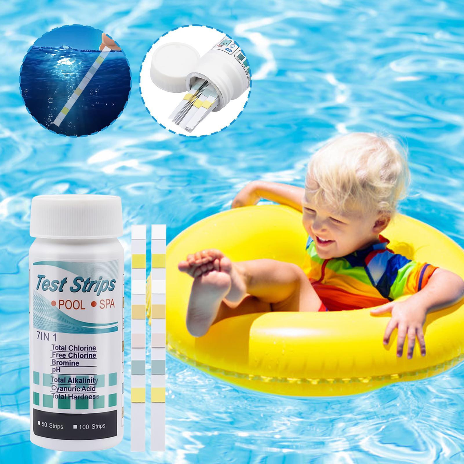 100pcs 7 in 1 Chlorine/PH/Alka - Marine Aquarium Water Testing review and price
