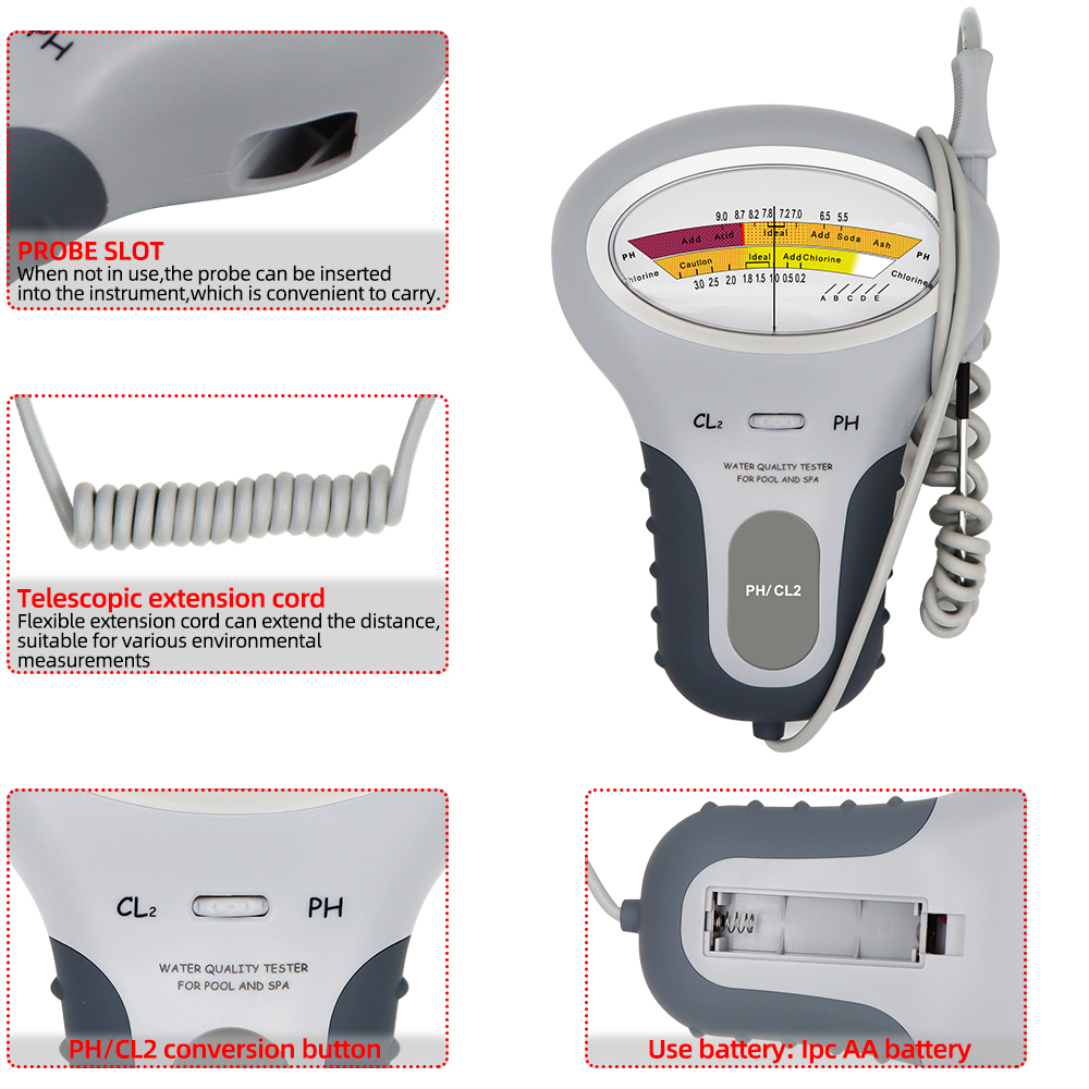 2 in 1 PH Chlorine Meter Chlor - Marine Aquarium Water Testing review and price