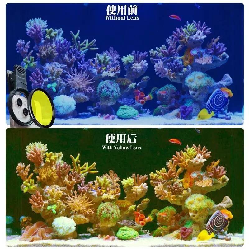 Aquarium Coral lenses 52mm Fis - Marine Aquarium Reef review and price
