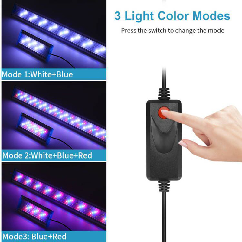 Fish Tank Light 18cm 28cm 38cm - Marine Aquarium Led Lights review and price
