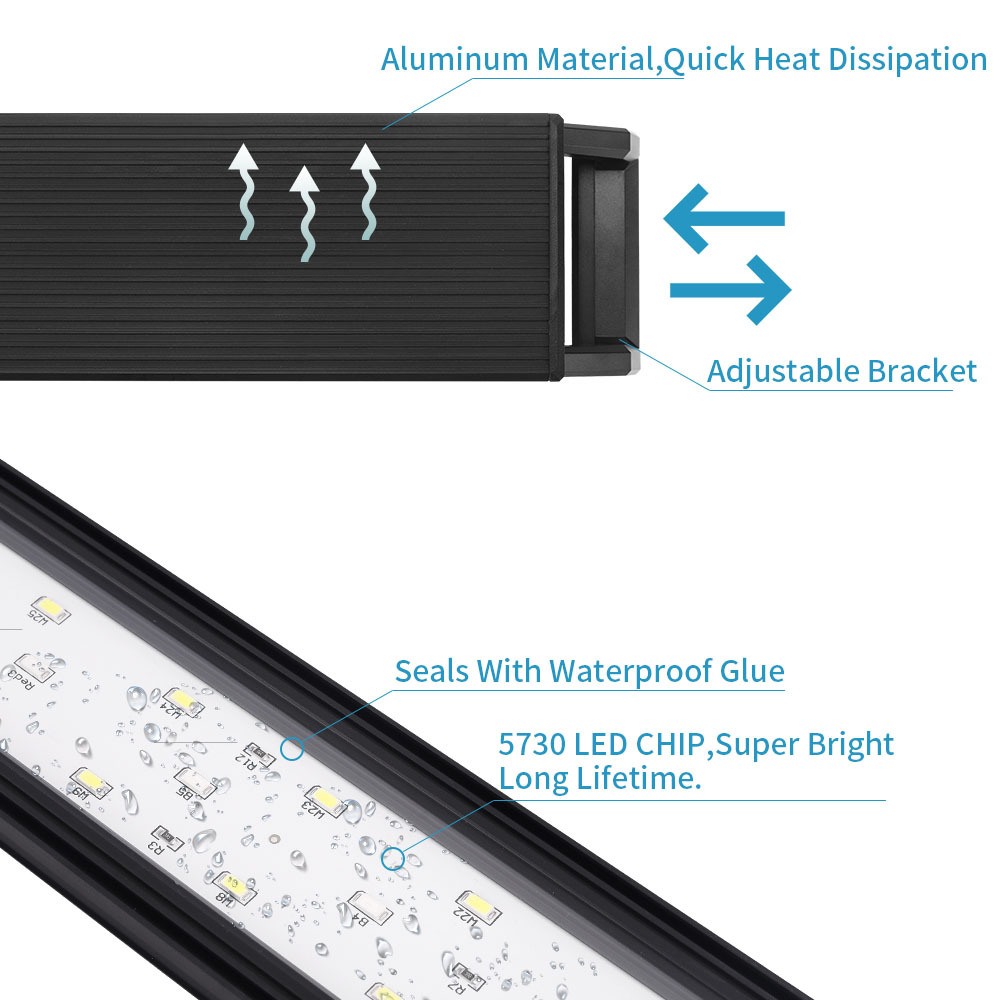 Adjustable Brightness of Fish  - Marine Aquarium Led Lights review and price