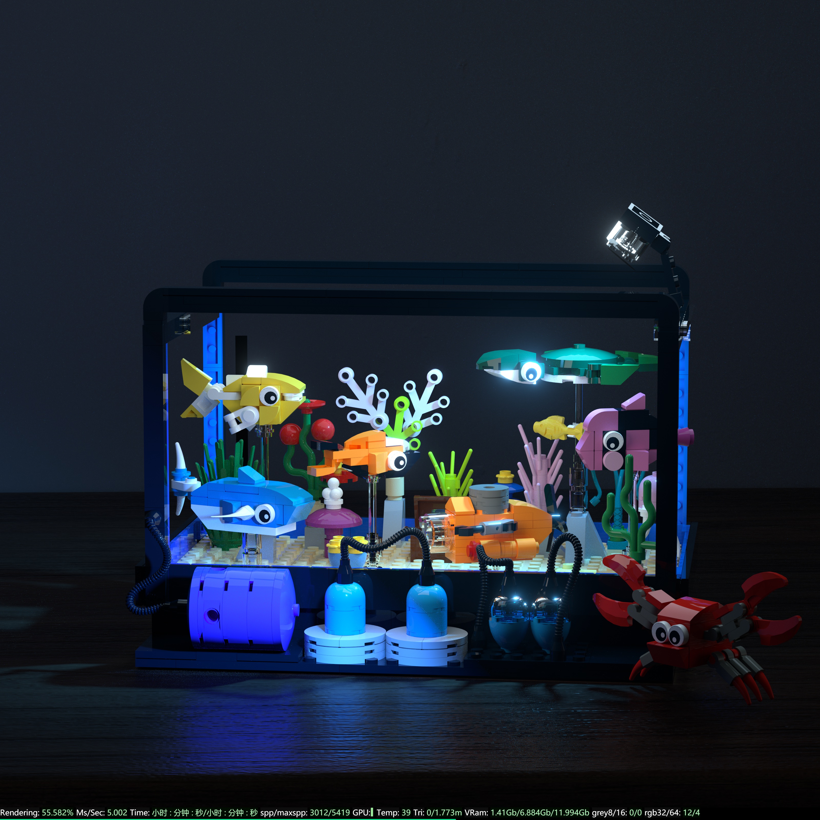 Fish Tank Building Block Set,  - Marine Life Aquariums review and price