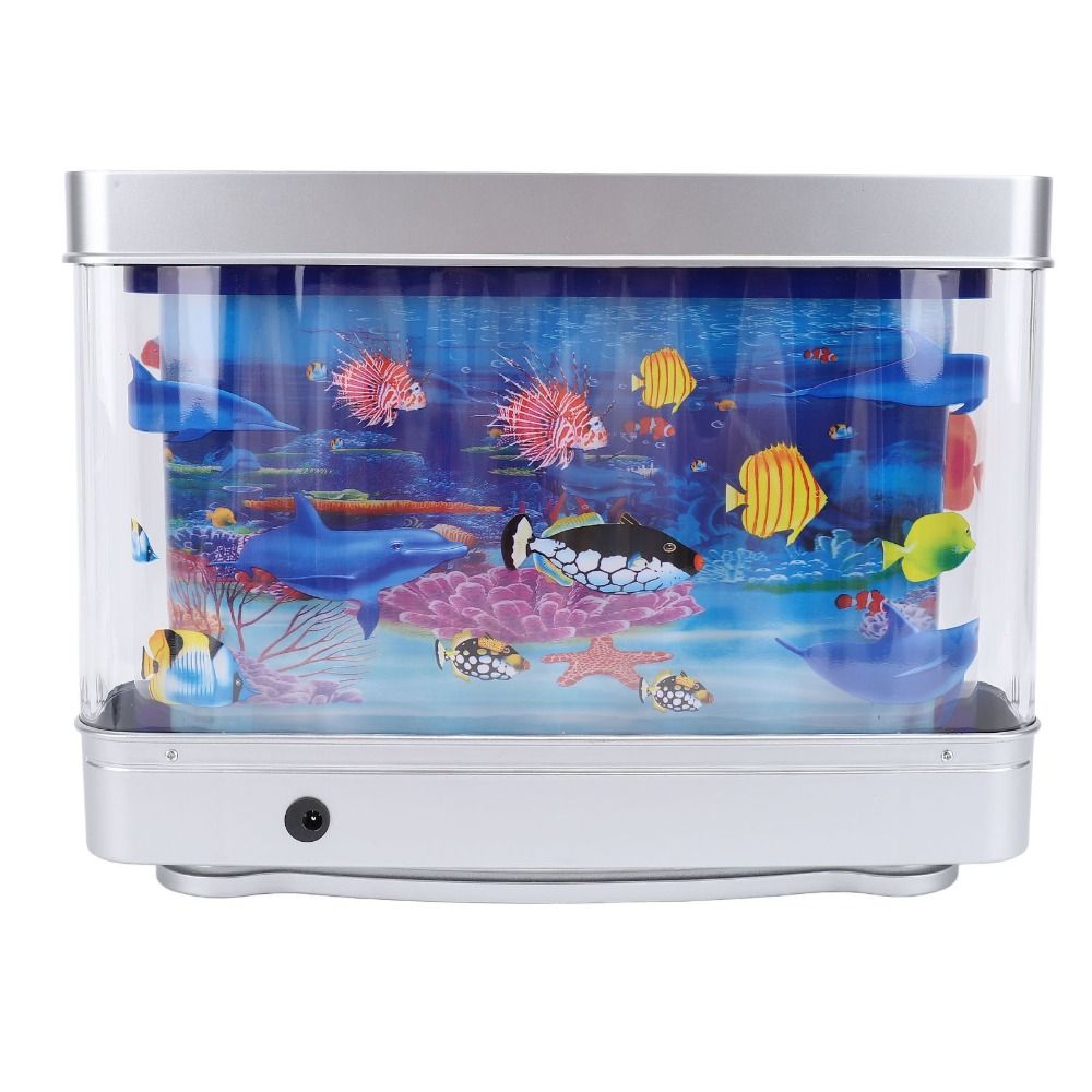Decorative LED Fake Fish Tank  - Marine Life Aquariums review and price