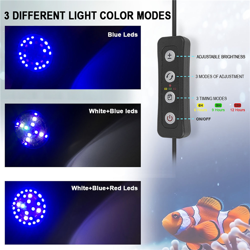 30W Aquarium Fish Tank Sea Wat - Marine Aquarium Led Lights review and price