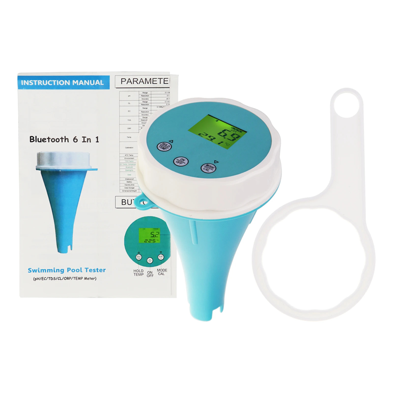 Bluetooth 6-in-1 Smart Chlorin - Marine Aquarium Water Testing review and price