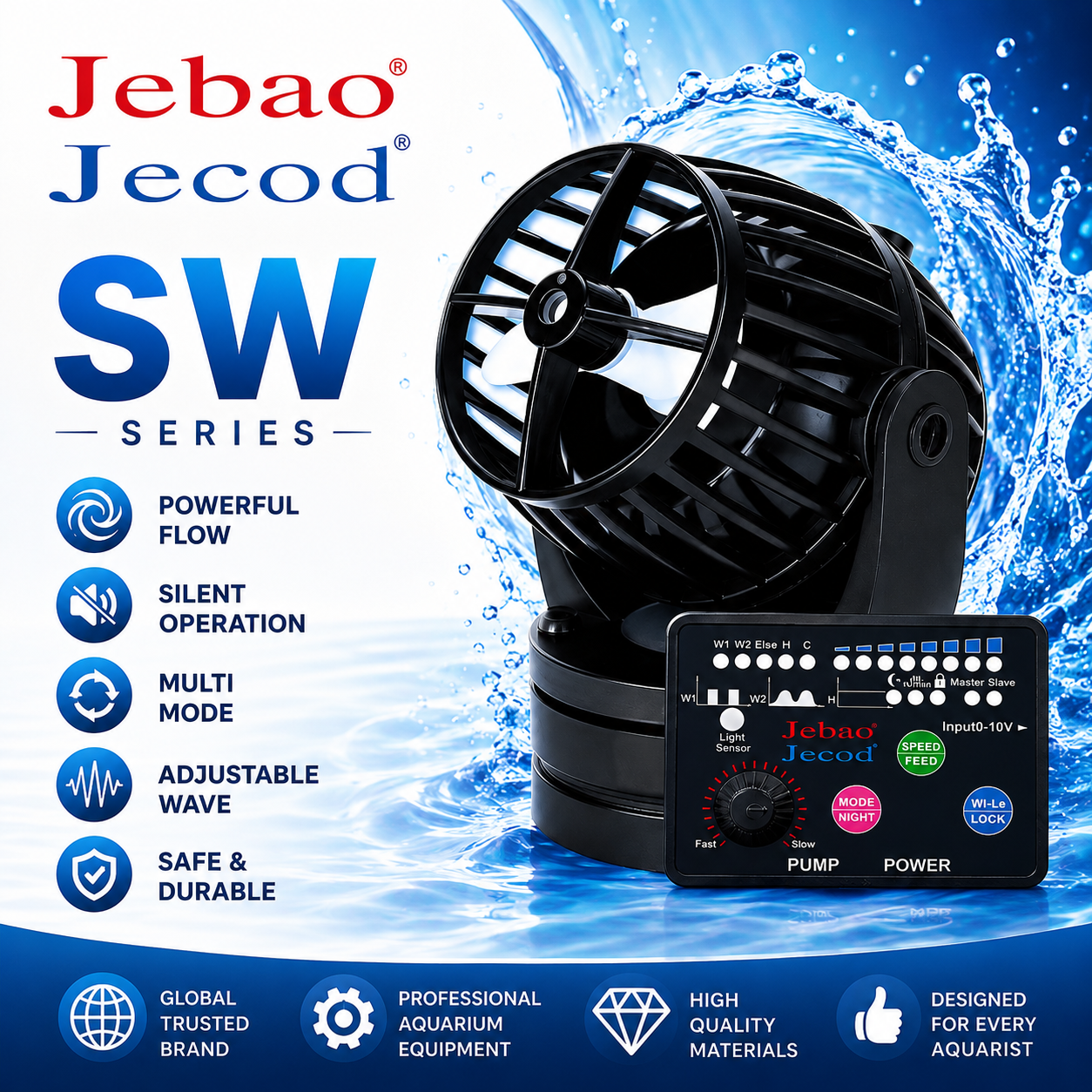 Jebao Jecod SW-2 SW-4 SW-8 SW- - Marine Aquarium Reef review and price