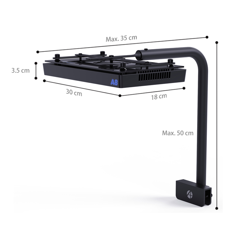 A8se A8pro 240W WiFi Applicati - Marine Aquarium Led Lights review and price