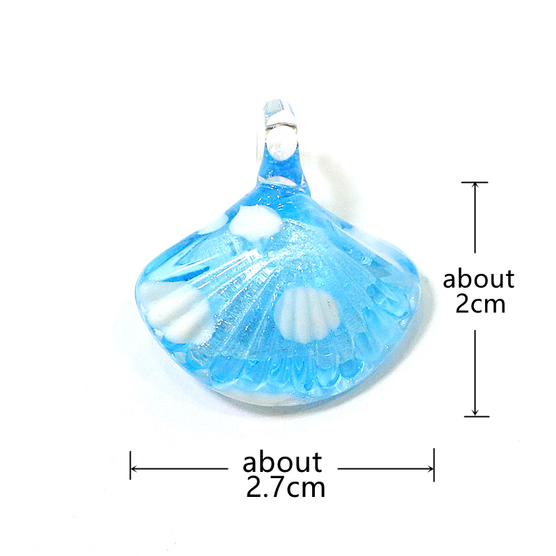 Colorful Mini Sea Shell Charm  - Marine Life Aquariums review and price