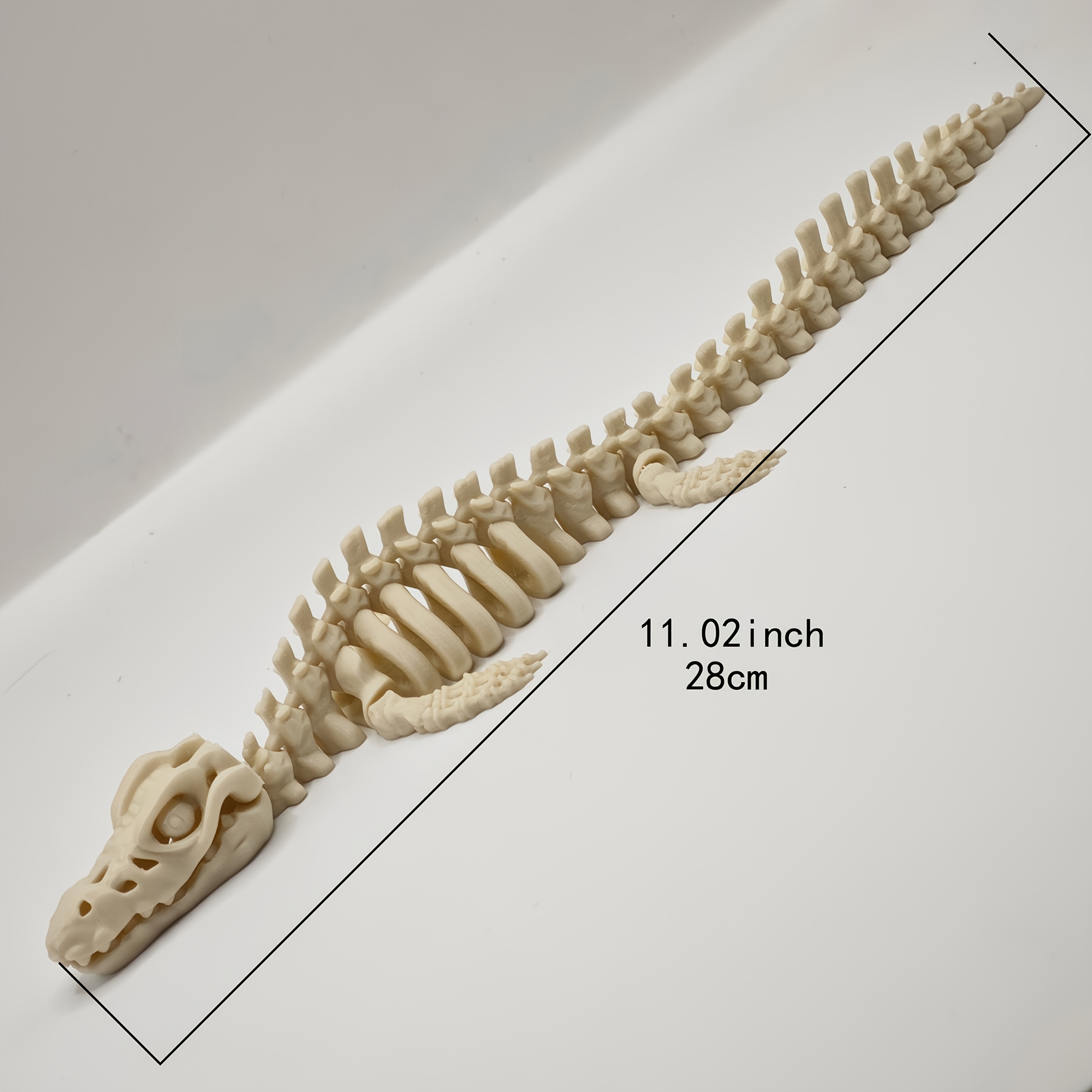 1pc Realistic mosasaur skeleto - Marine Aquarium Used review and price