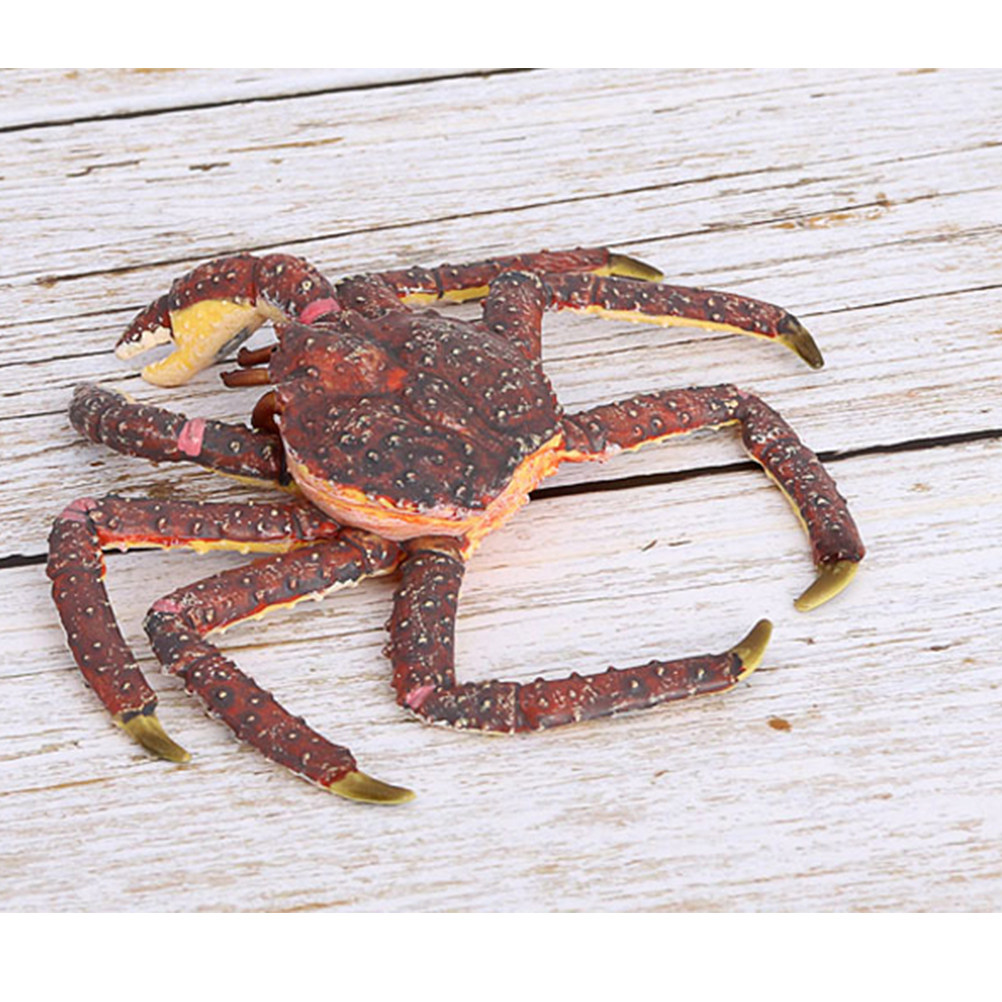 1Pcs Realistic Crab Sculpture  - Marine Life Aquariums review and price