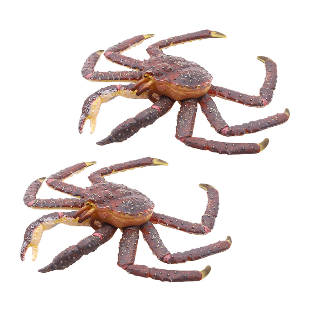 1Pcs Realistic Crab Sculpture  - Marine Life Aquariums review and price