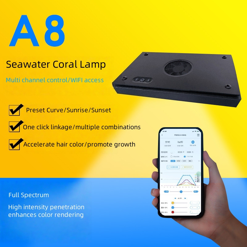 sttl A8Pro II Max 240 Watt WiF - Marine Aquarium Led Lights review and price